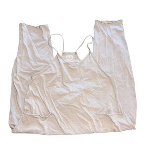 Free People Movement Hot Shot Onesie Mocha Latte Womens M